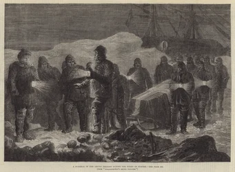 A Funeral in the Arctic Regions during the Night of Winter